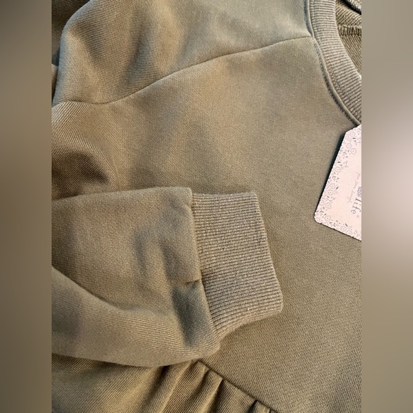 Natural Life Tiered Joey Baby doll Sweatshirt Dress - Picture 5 of 6